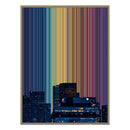 30×40" Float Frame Canvas - Natural Frame variant