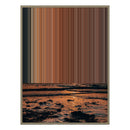 30×40" Float Frame Canvas - Natural Frame variant