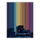 30×40" Float Frame Canvas - White Frame variant