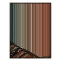34×42" Metallic Float Frame Canvas - Brown Frame variant