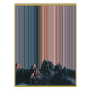 34×42" Metallic Float Frame Canvas - Gold Frame variant