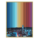 34×42" Metallic Float Frame Canvas - Gold Frame variant