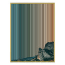 34×42" Metallic Float Frame Canvas - Gold Frame variant