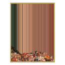 34×42" Metallic Float Frame Canvas - Gold Frame variant