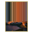 34×42" Metallic Float Frame Canvas - Gold Frame variant