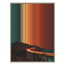 34×42" Metallic Float Frame Canvas - Natural Frame variant