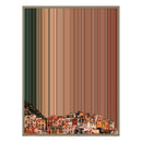 34×42" Metallic Float Frame Canvas - Natural Frame variant