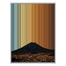 34×42" Metallic Float Frame Canvas - Silver Frame variant