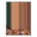 34×46" Metallic Float Frame Canvas - Silver Frame variant