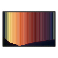 36×24" Float Frame Canvas - Black Frame variant