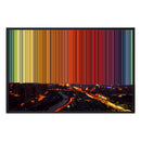 36×24" Float Frame Canvas - Black Frame variant
