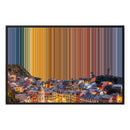 Leinwandbild mit Schattenfugenrahmen im Format 36×24", schwarzer Rahmen