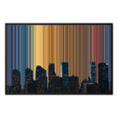 36×24" Float Frame Canvas - Black Frame variant