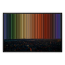 36×24" Float Frame Canvas - Black Frame variant