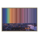 36×24" Float Frame Canvas - Natural Frame variant