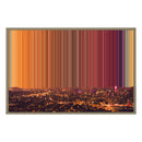 Leinwandbild mit Schattenfugenrahmen im Format 36×24", Rahmen aus Naturholz