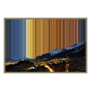 36×24" Float Frame Canvas - Natural Frame variant
