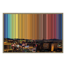 36×24" Float Frame Canvas - Natural Frame variant