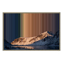Canvas in baklijst, 36×24", naturel houten lijst