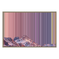 36×24" Float Frame Canvas - Natural Frame variant