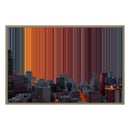 36×24" Float Frame Canvas - Natural Frame variant