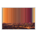 Leinwandbild mit Schattenfugenrahmen im Format 36×24", weißer Rahmen