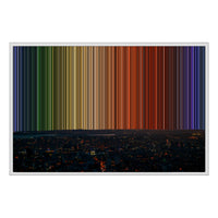 36×24" Float Frame Canvas - White Frame variant