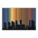 36×24" Float Frame Canvas - White Frame variant