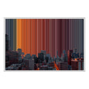 36×24" Float Frame Canvas - White Frame variant