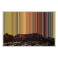 36×24" Float Frame Canvas - White Frame variant