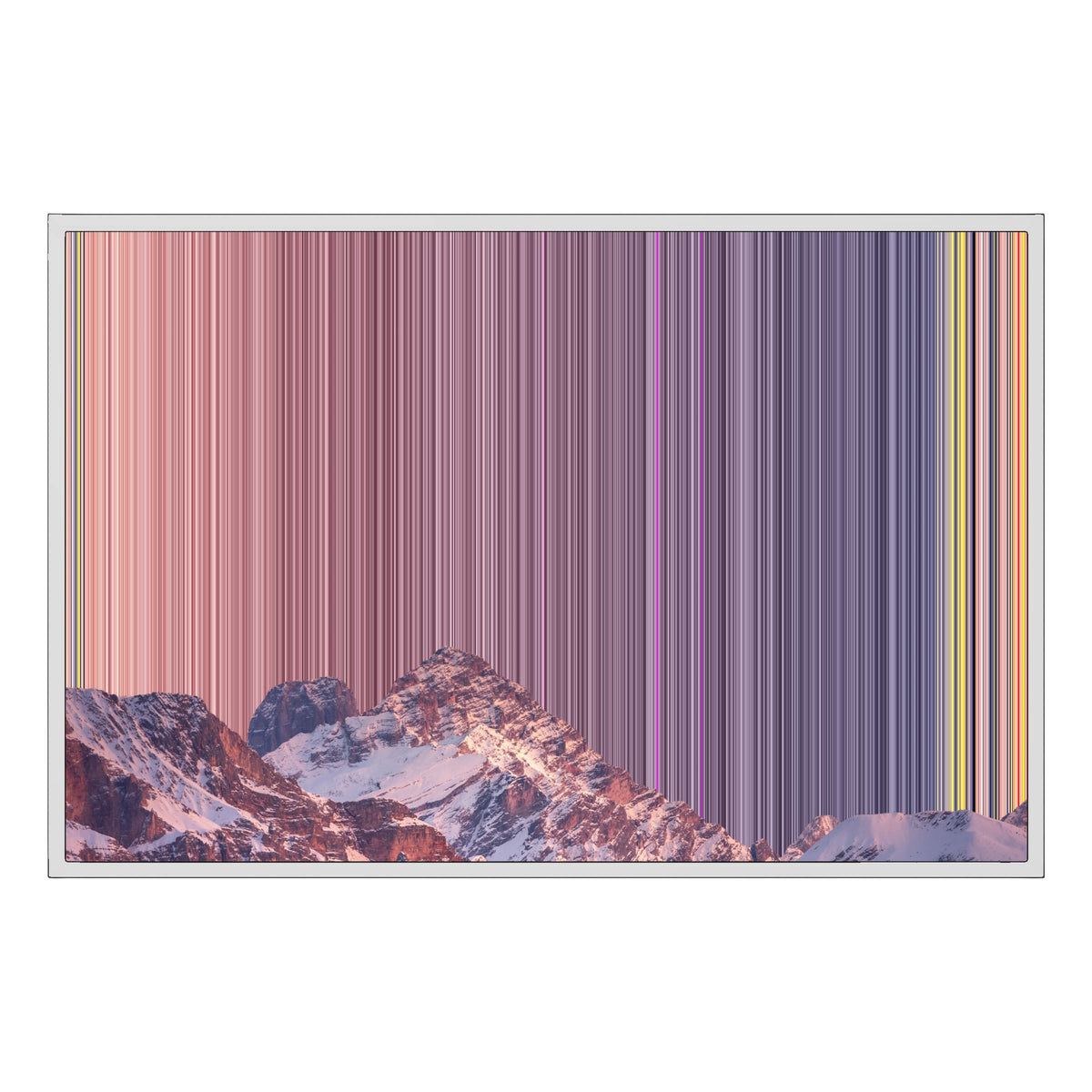 36×24" Float Frame Canvas - White Frame variant