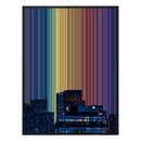 36×48" Float Frame Canvas - Black Frame variant