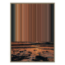 36×48" Float Frame Canvas - Natural Frame variant