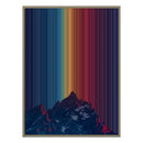 36×48" Float Frame Canvas - Natural Frame variant