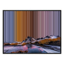 Canvastavla i floaterram, 40×30", svart ram