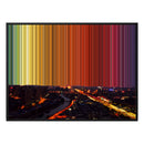 40×30" Float Frame Canvas - Black Frame variant