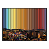 40×30" Float Frame Canvas - Black Frame variant