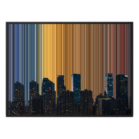 40×30" Float Frame Canvas - Black Frame variant