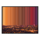 Leinwandbild mit Schattenfugenrahmen im Format 40×30", schwarzer Rahmen