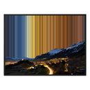 40×30" Float Frame Canvas - Black Frame variant