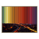 40×30" Float Frame Canvas - Natural Frame variant