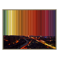 40×30" Float Frame Canvas - Natural Frame variant