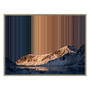 Canvas in baklijst, 40×30", naturel houten lijst