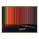 40×30" Float Frame Canvas - Natural Frame variant