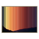 40×30" Float Frame Canvas - Natural Frame variant
