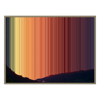 40×30" Float Frame Canvas - Natural Frame variant