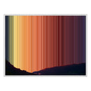 40×30" Float Frame Canvas - White Frame variant
