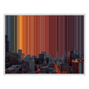 40×30" Float Frame Canvas - White Frame variant