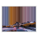Canvastavla i floaterram, 40×30", vit ram