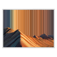 Lienzo con marco flotante, 40×30", marco blanco